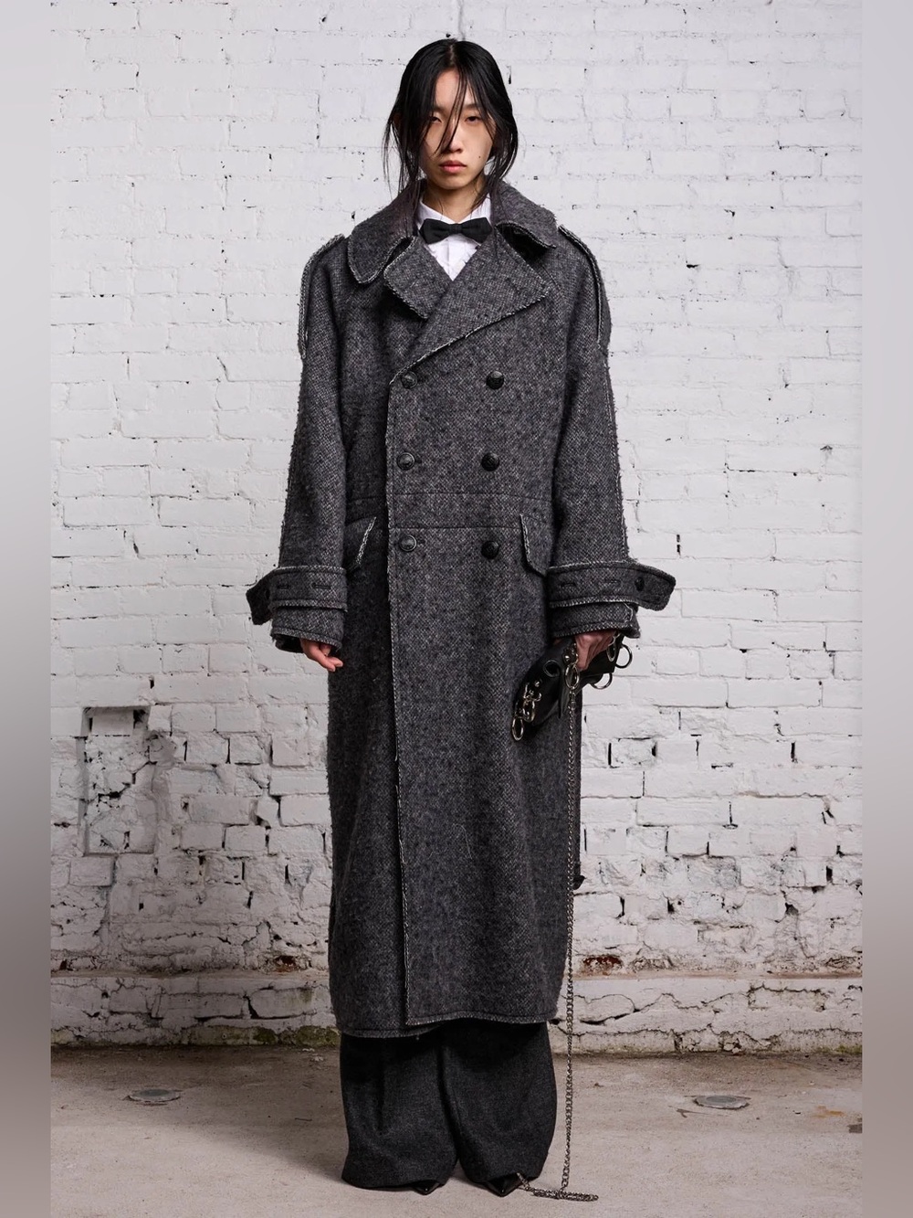 R13 Jumbo Military Coat Size of coat : XS-S Oversized